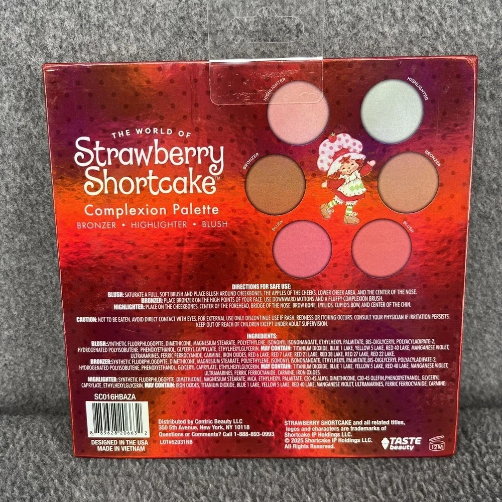 Strawberry Shortcake Complexion Palette Bronzer Highlighter & Blush